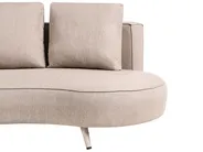 Gartensofa 3-Sitzer PARORI Beige linksseitig_1015545