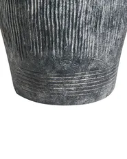 Blumenvase ARGINO 50 cm Grau_1032490