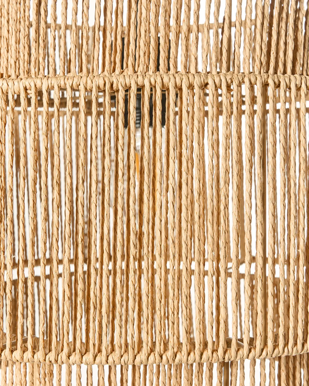 Hängeleuchte WOKIRO Papierschnur Naturfarben_1016817