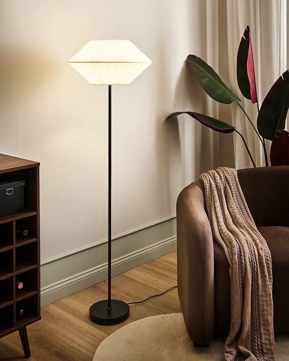 Floor Lamp MAKETSI Metal Black_1184988