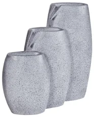 Gartenbrunnen LED ARKLE Grau_962525