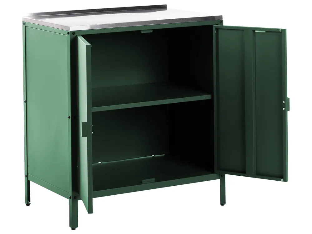 Outdoor-Küchenschrank VILAMA Grün_974011