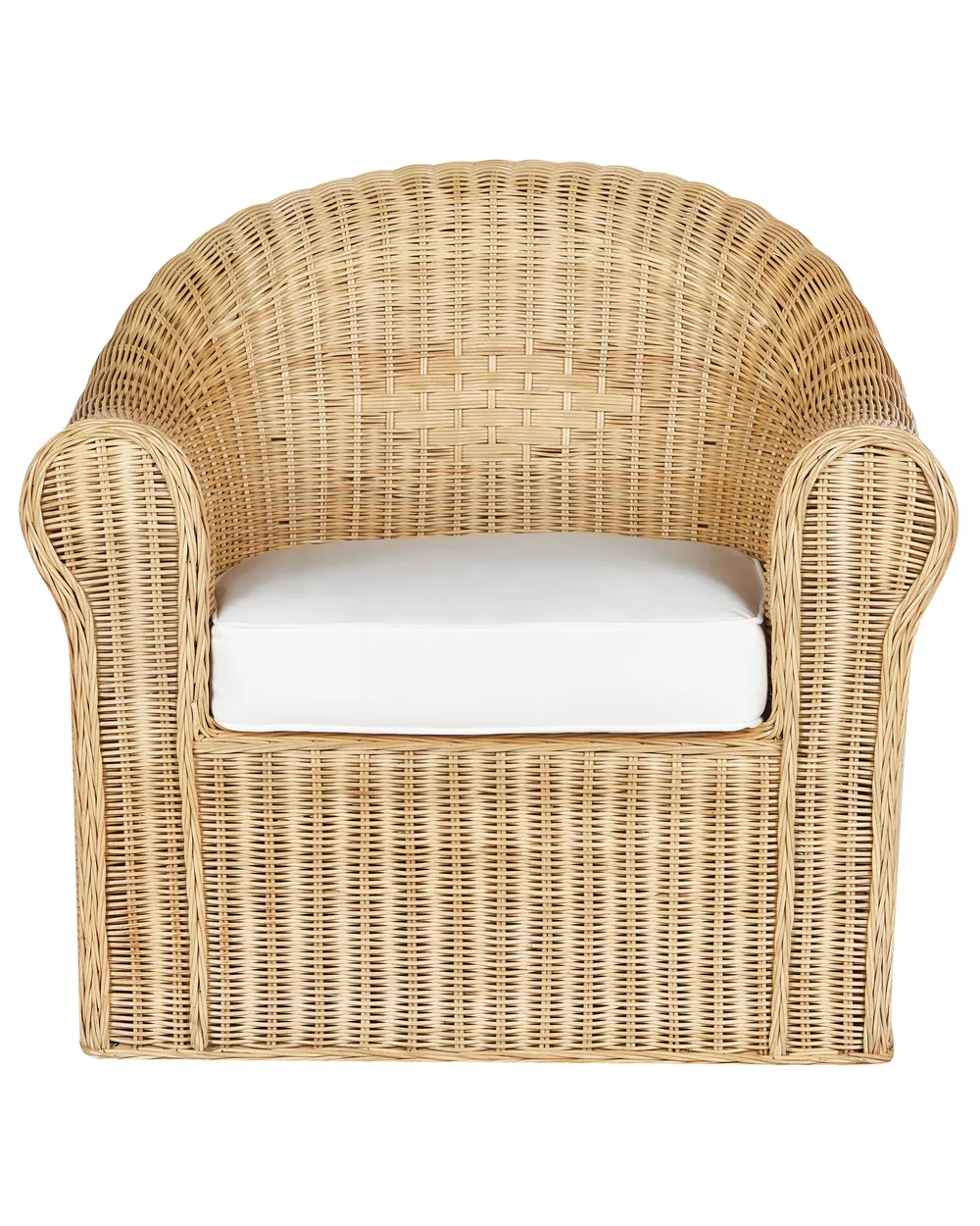 Gartensessel LIVADEIA Rattan Naturfarben_920139