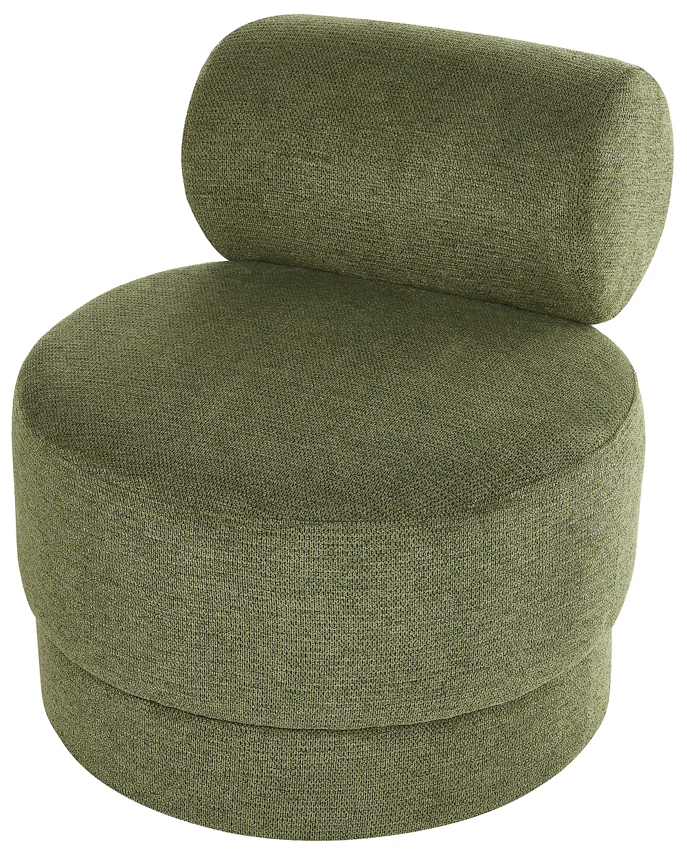 Drehsessel KARVIA  Stoff Grün_1169210