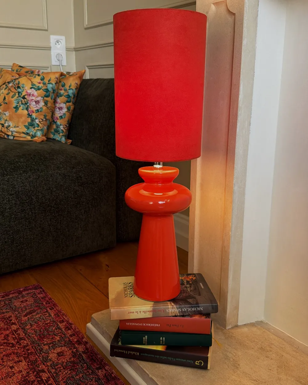 Table Lamp OTEROS Red_1068168