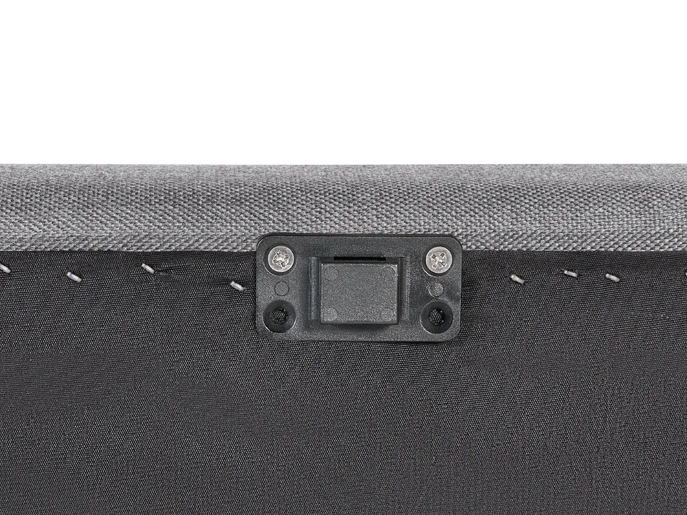 Gartensofa 3-Sitzer LORETELLO Grau linksseitig_872359