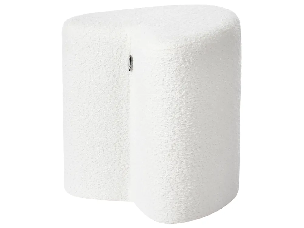 Pouffe SCOTIA Chenille Off-White_1003972