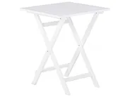 Bistro Set inkl. Kissen klappbar FIJI Akazienholz Weiß_764337