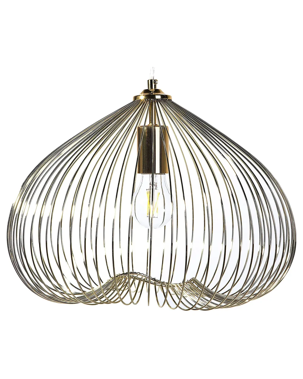 Hängeleuchte TORDINO Metall Gold
