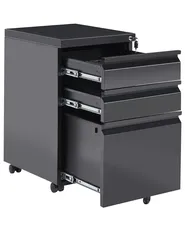 Büroschrank RECAMI Schwarz_1060756