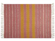 Kuscheldecke NAIKHU Baumwolle 130 x 170 cm Hellrot_834442
