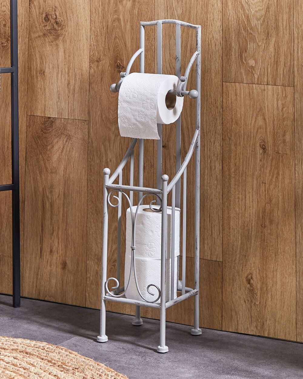 Toiletrolhouder BRISA Metaal Grijs
