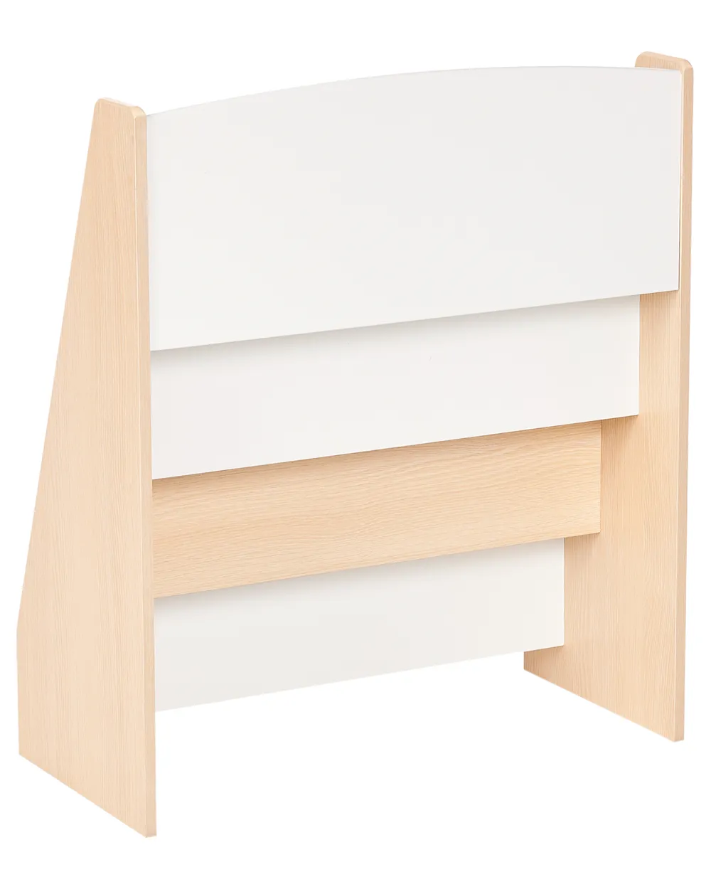 Bücherregal mit 4 Ebenen LILOET 70 cm Hellbraun_950053