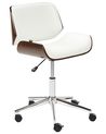 Desk Chair TOTOWA Faux Leather White