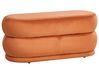 Polsterbank ELLENDALE Samtstoff Orange