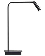 LED Schreibtischlampe LAWSON verstellbar Metall Schwarz_919208