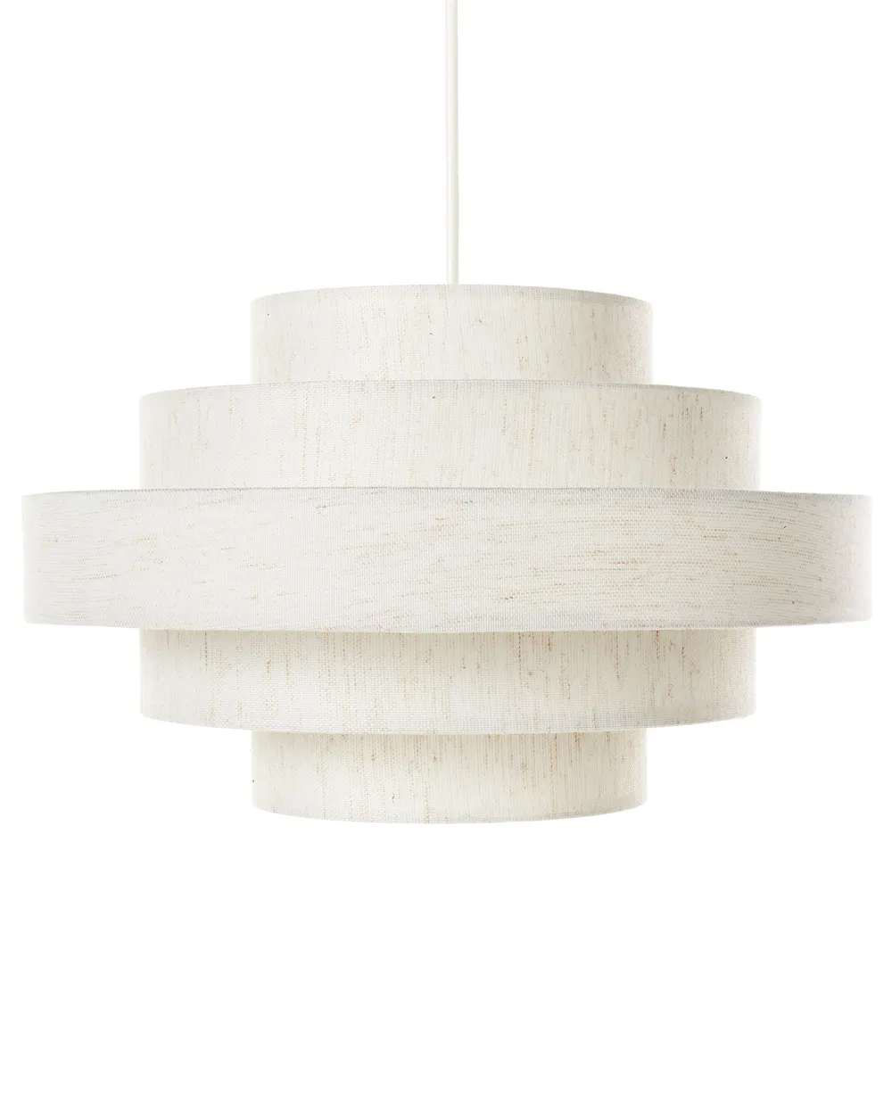 Pendant Lamp EREBATO Linen Off-White