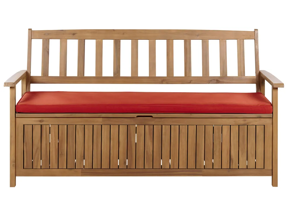 Bankauflage SOVANA 148 x 45 cm Dunkelrot_879880