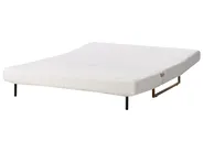 Sofa Bed 3 Seater JERSLEV Boucle Off-White_1013026