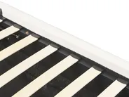 Bett mit Stauraum BLAGNAC Bouclé Cremeweiß 160 x 200 cm_897414