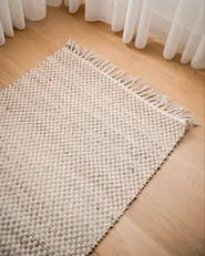 Teppich ZERDALI Beige 80 x 150 cm Jute_1019917