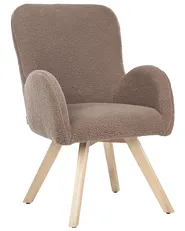 Armchair BJARN Boucle Brown_947621