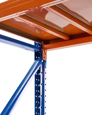 Garagenregal FIUGGI 200 cm 200 cm Metall Orange_1011241