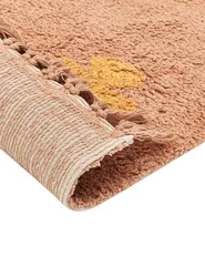 Teppich IGDIR Orange 80 x 150 cm Baumwolle_839636