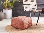 Pouf BODLA Kunststoff Hellrot_1155621