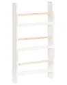 Wandregal RIGOLET 80 cm Weiß