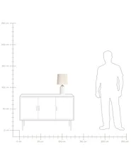 Table Lamp SALIENTE Ceramic Off-White_1002647