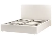 Ottoman Bed BRENON Boucle Off-White 160 x 200 cm (EU King Size)_979255