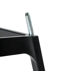 Set mit 4 Barstühlen SECEDA 2 in 1 Kunststoff Schwarz_988156