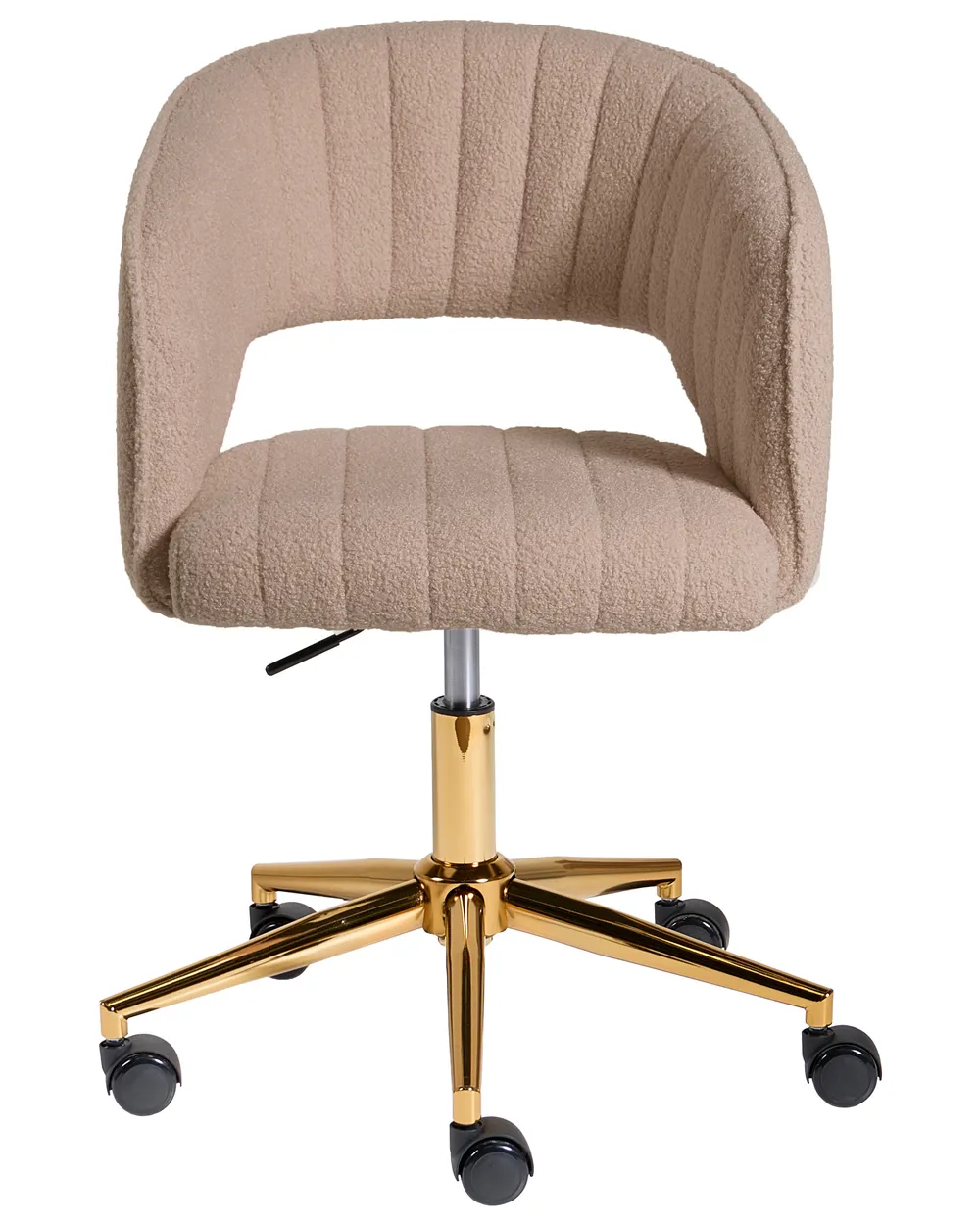 Desk Chair KATONAH Boucle Beige_1099431