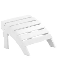 Garten Fußhocker ADIRONDACK Weiß_809698