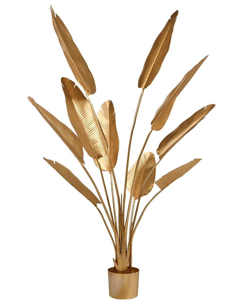 Kunstpflanze BANANA TREE 162 cm Gold