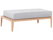 Garden Corner Sofa with Table 6 Seater RIMA III Modular Metal Grey Left Hand_828874