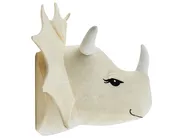 Wanddekoration für Kinder Dinosaurier REXX Baumwolle 29 cm Hellbeige_848264