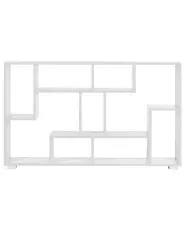 Shelving Unit ALMA 122 cm White_955721