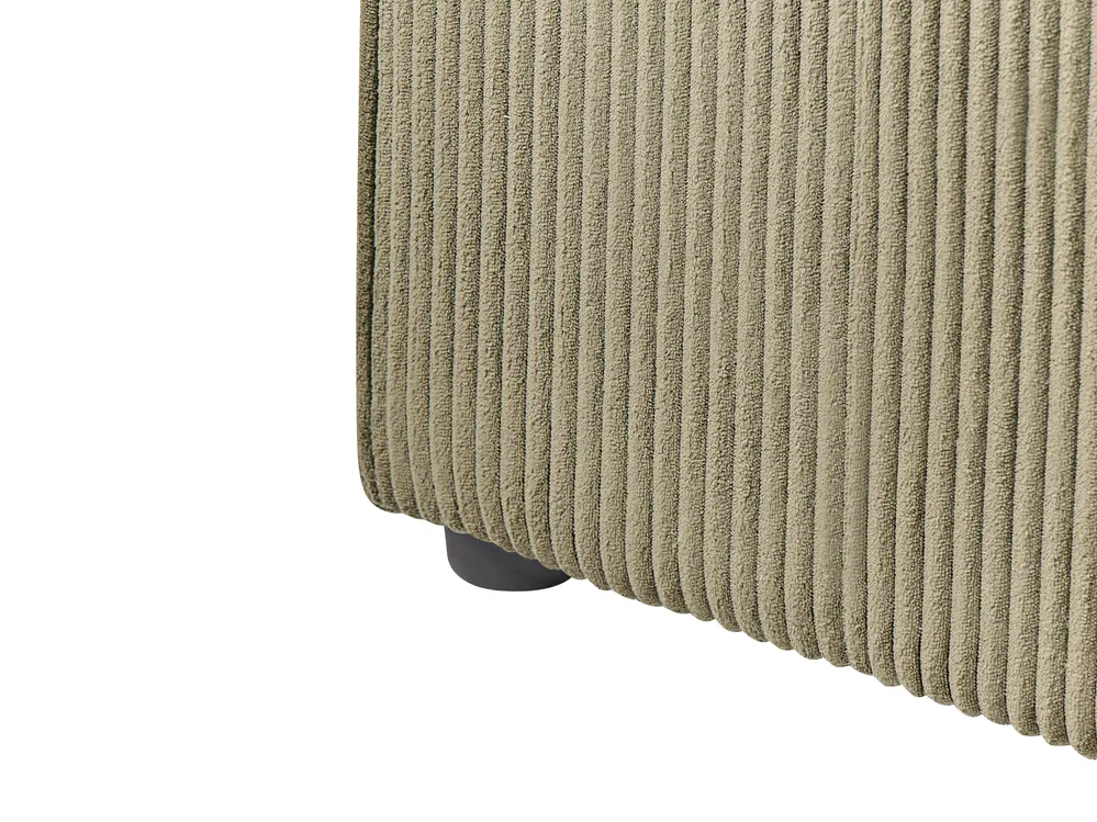 Modul Ecksofa 4-Sitzer LEMVIG Cord Grün rechtsseitig_1053568