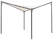 Pavillon AVENTINE 300 cm 300 cm Metall Beige_866390