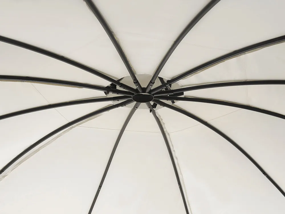 Gazebo SAFARA 368 cm 368 cm Metal Beige_779141