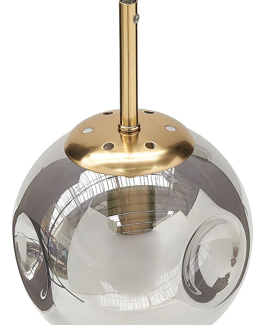 Pendant Lamp RALFES Glass Brass_868616