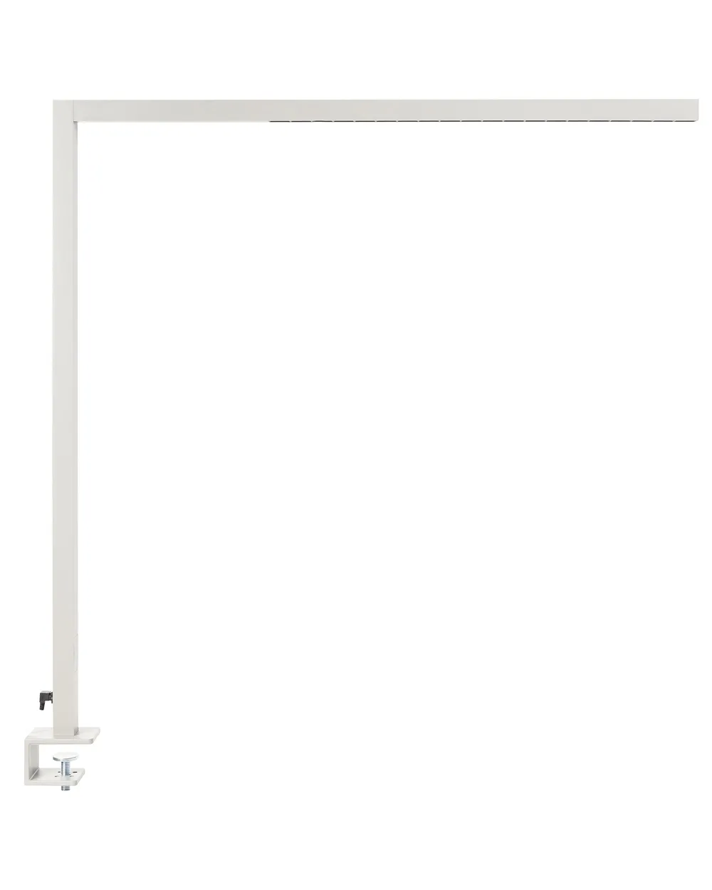 LED Clamp-On Desk Lamp OCTANT with Motion Sensor Metal Silver