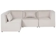 Modul Ecksofa 4-Sitzer LEMVIG Cord Beige rechtsseitig_1052799