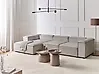 Modul Ecksofa 4-Sitzer ARDAL Cord Taupe rechtsseitig