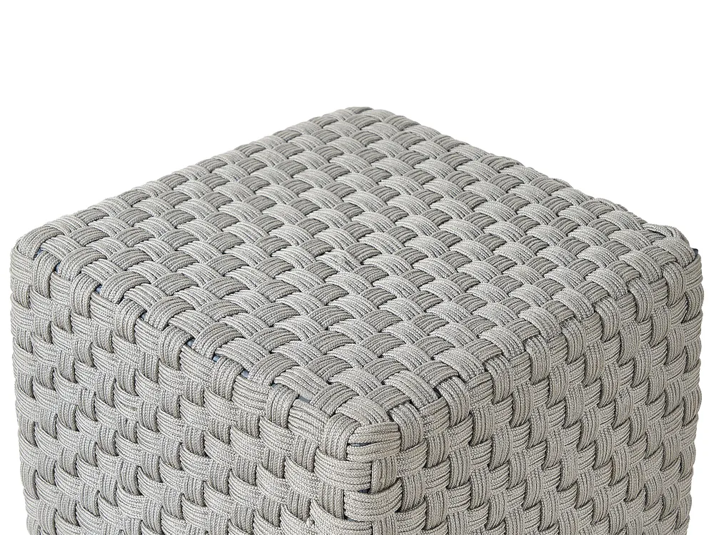 Pouf NALLI Kunststoff Grau_939228
