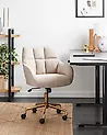 Schreibtischstuhl PALMDALE Bouclé Beige