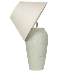 Tischlampe AMBLO Keramik Cremeweiß_897981