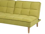 Schlafsofa 3-Sitzer SILJAN Stoff Olivgrün_702107